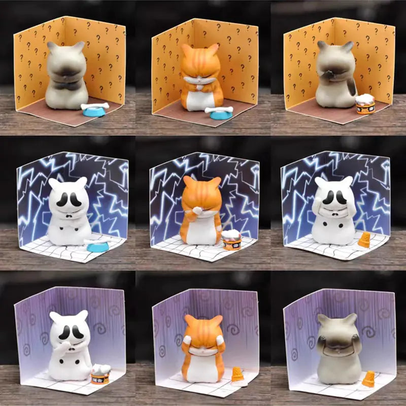 Imaginary Creations Uncle Eraser Cat Blind Box Figurine