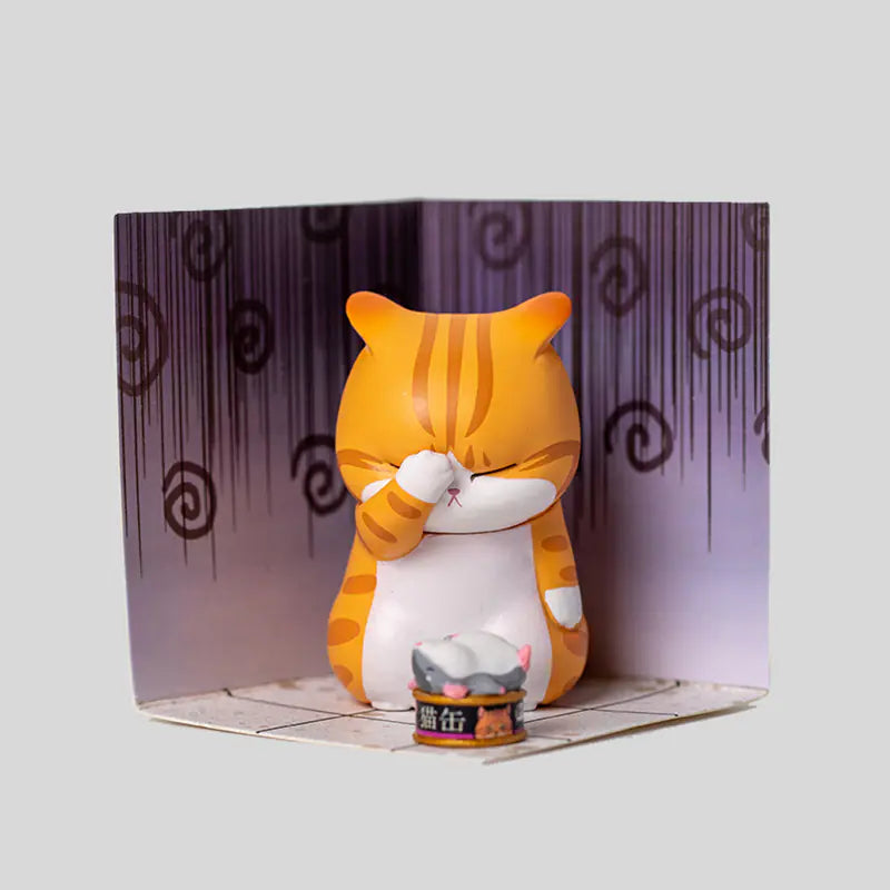 Imaginary Creations Uncle Eraser Cat Blind Box Figurine