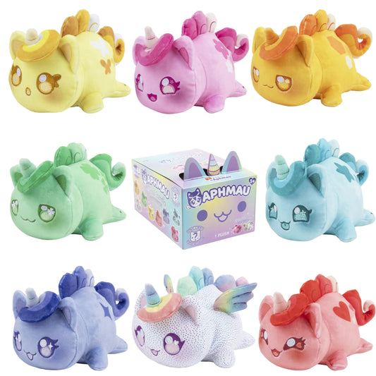 Aphmau 6” MeeMeow Mystery Plush – Unicorn Collection; YouTube Gaming Channel Blind Box 1 of 8 Possible Unicorn MeeMeows Official Merch