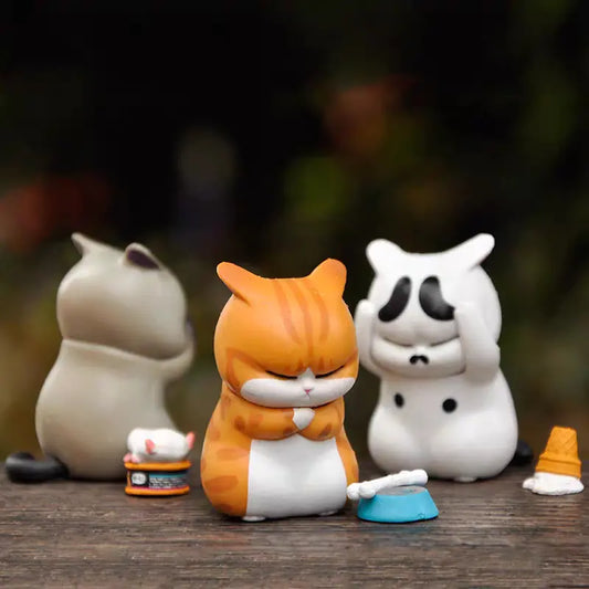 Imaginary Creations Uncle Eraser Cat Blind Box Figurine